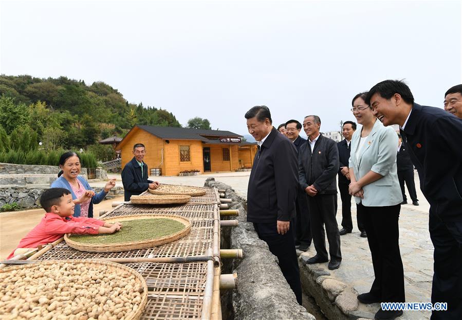 CHINA-HENAN-XINXIAN COUNTY-XI JINPING-INSPECTION  (CN)