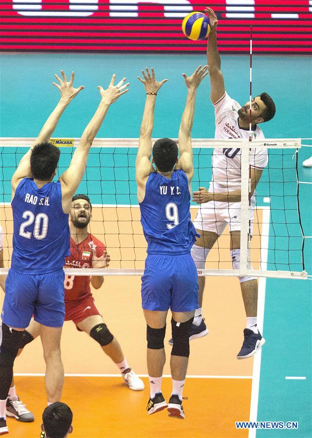 (SP)IRAN-TEHRAN-VOLLEYBALL-2019 ASIAN MEN'S CHAMPIONSHIP-IRAN VS CHINA