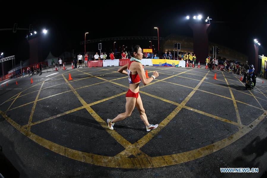 (SP)QATAR-DOHA-IAAF WORLD ATHLETICS CHAMPIONSHIPS-WOMEN'S 50KM RACE WALK 