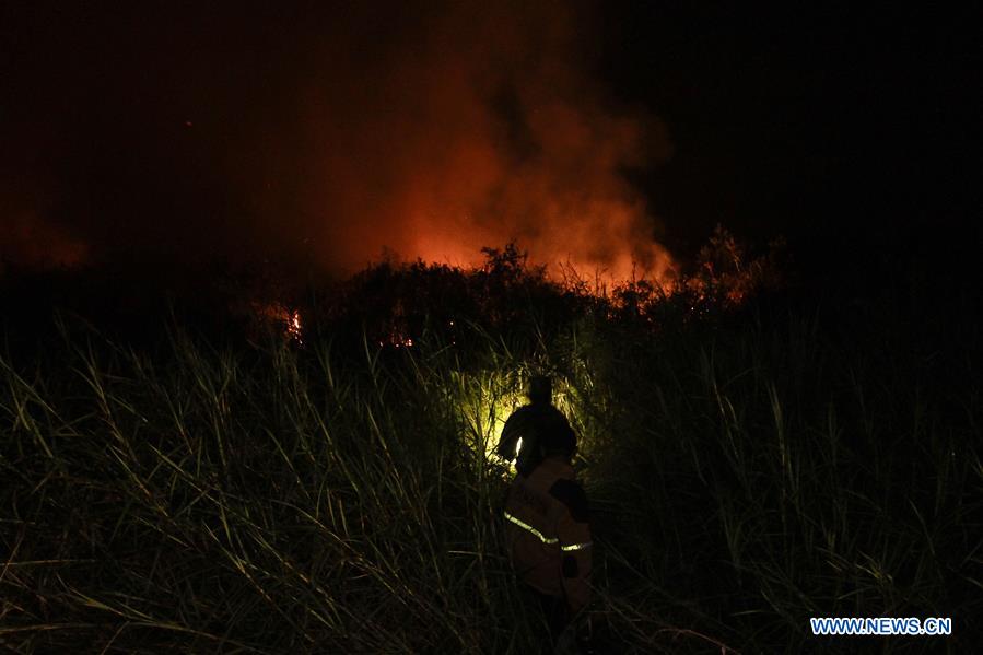 INDONESIA-RIAU-PEATLAND FIRE