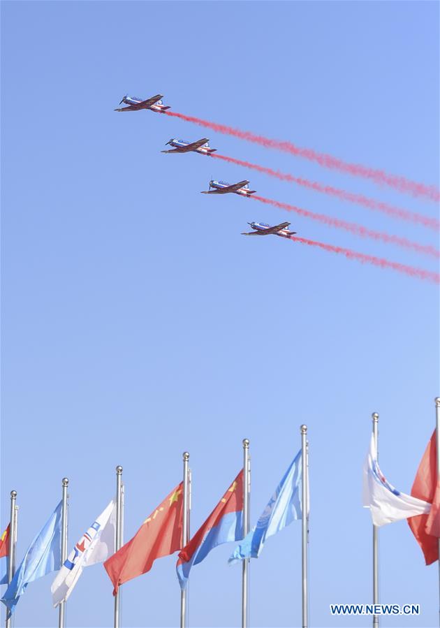 CHINA-JILIN-CHANGCHUN-PLA AIR FORCE-70TH ANNIVERSARY-CELEBRATIONS (CN)