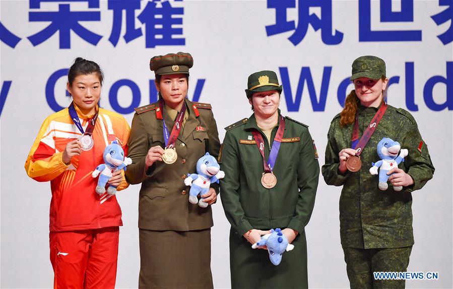 (SP)CHINA-WUHAN-7TH MILITARY WORLD GAMES-BOXING