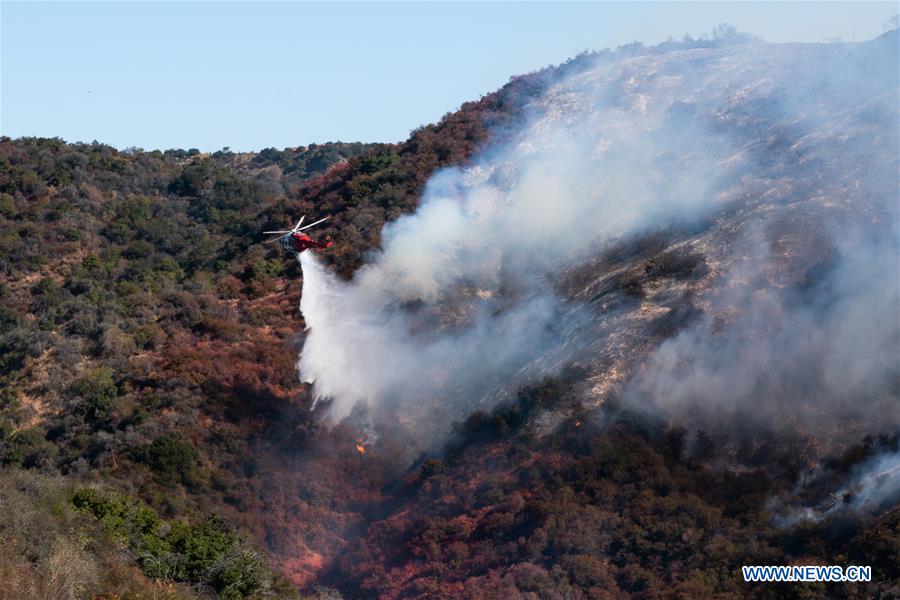 U.S.-LOS ANGELES-FIRE