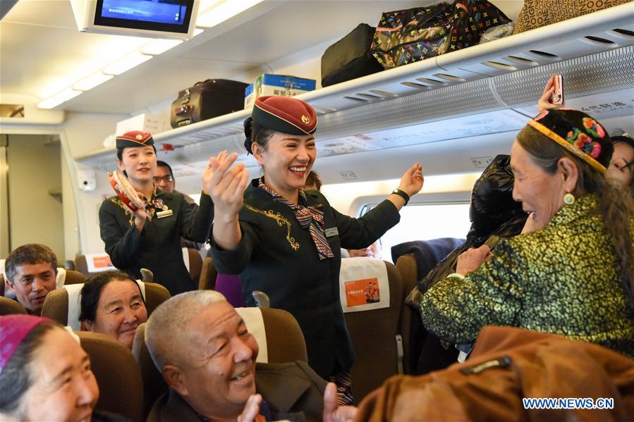 CHINA-XINJIANG-TRANSPORTATION-HIGH-SPEED RAILWAY-5TH ANNIVERSARY (CN)