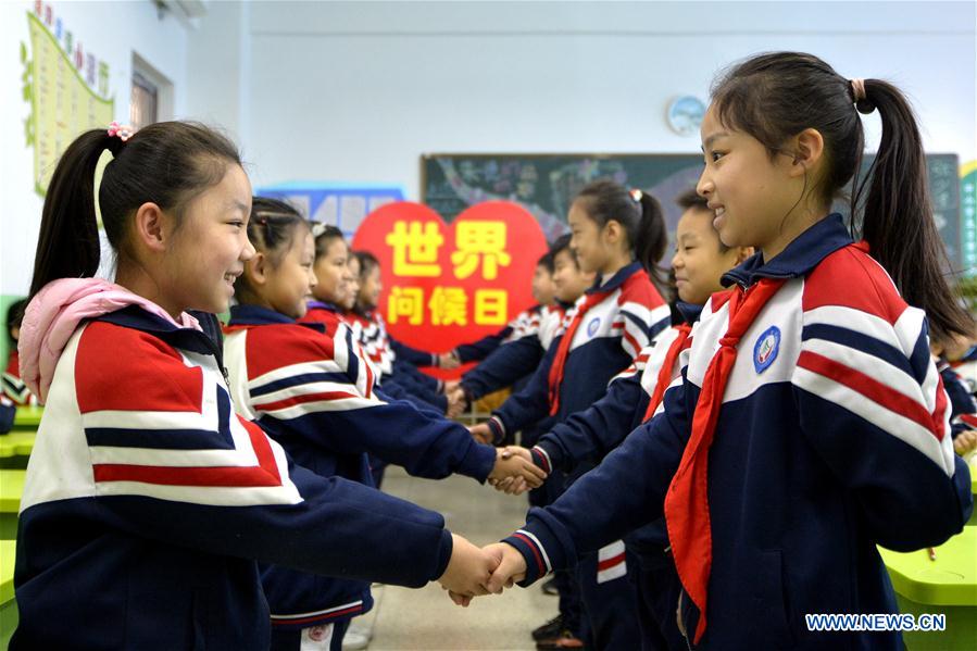 CHINA-HEBEI-WORLD HELLO DAY-CELEBRATION (CN)