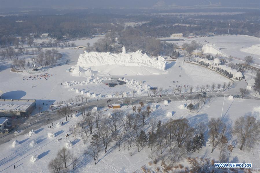 CHINA-HARBIN-INTERNATIONAL SNOW SCULPTURE ART EXPOSITION (CN)