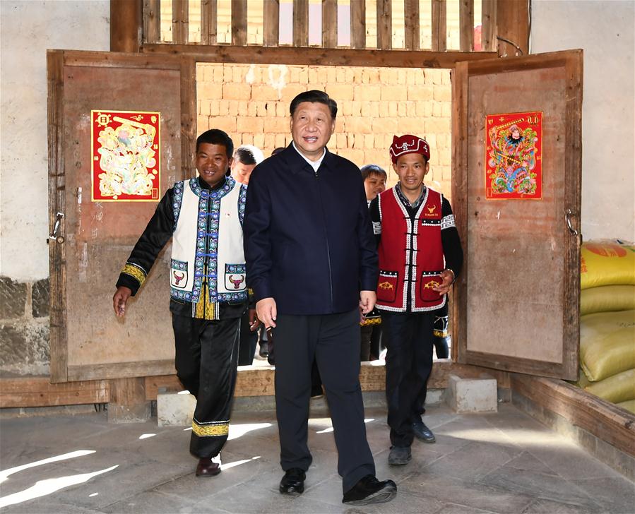 CHINA-YUNNAN-XI JINPING-INSPECTION (CN)