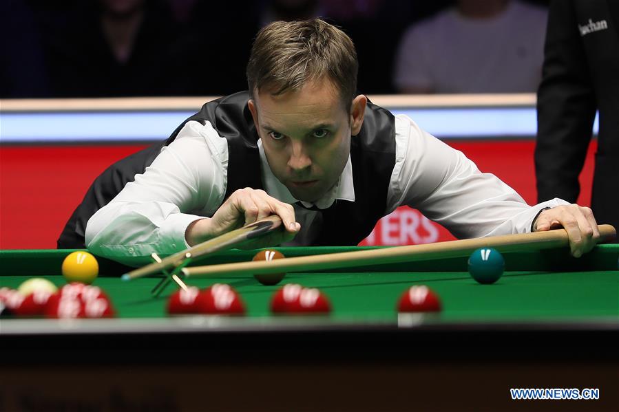 (SP)BRITAIN-LONDON-SNOOKER-MASTERS 2020-CARTER VS BINGHAM