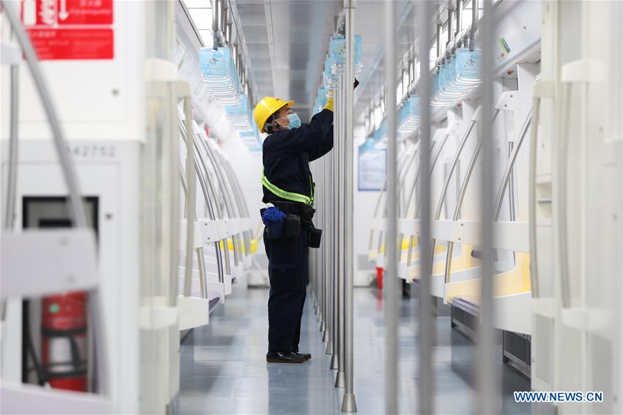 CHINA-SHANGHAI-METRO-DISINFECTION (CN)