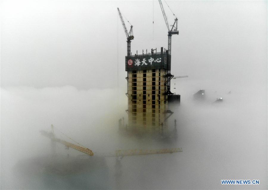 CHINA-SHANDONG-QINGDAO-ADVECTION FOG (CN)