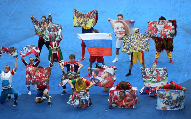 In pics: closing ceremony of 2018 FIFA World Cup