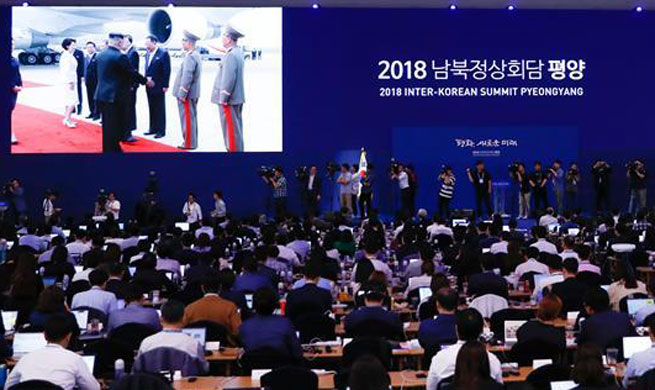 Top DPRK leader Kim greets South Korea's Moon at airport