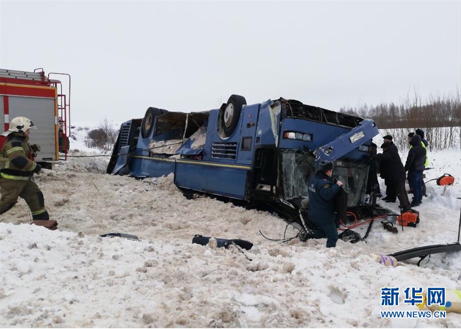 （国际）（2）俄罗斯卡卢加州发生车祸7人死亡